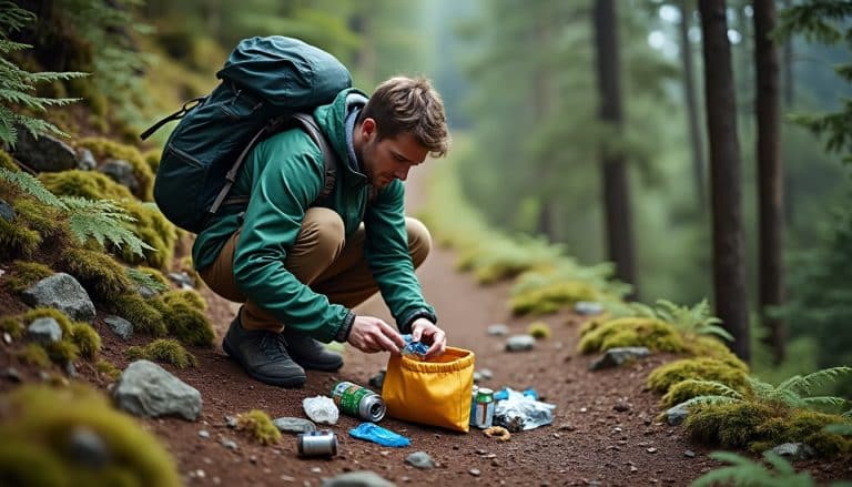 Déchets en pleine nature : le principe de l'emporter avec soi