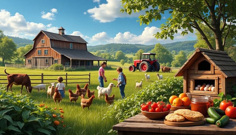 Séjour à la ferme : ce que l'expérience implique