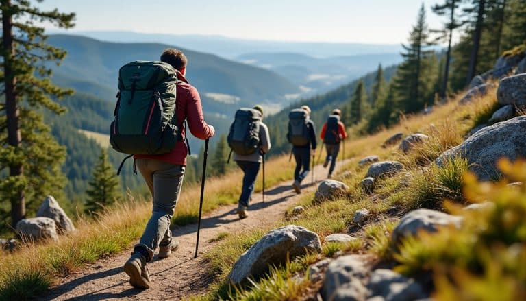 Voyage à pied : les distances réalistes par jour